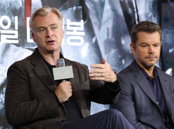 Hollywood director Christopher Nolan in Seoul Hollywood director Christopher Nolan in Seoul Hollywood director Christopher Nolan responds to reporters questions during a publicity event for the new movie The Odyssey in Seoul on Aug. 3, 2026. The movie will be released in South Korea on Aug. 5. (Yonhap) 2026-08-03 13:41:02 < 1980-2026 YONHAPNEWS AGENCY. .> ¼­¿ïÆ¯º°½Ã EDITORIAL USE ONLY  Copyright: xx PYH2026080309870034400 YonhapxNewsx yonphotos255190