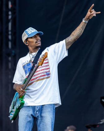 August 2, 2026, Chicago, Illinois, USA: FRANZ LYONS of Turnstile during the Lollapalooza Music Festival at Grant Park in Chicago, Illinois Chicago USA  - ZUMAs135 20260802_zap_s135_099 Copyright: xDanielxDeSloverx