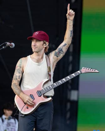 August 2, 2026, Chicago, Illinois, USA: PAT MCCRORY of Turnstile during the Lollapalooza Music Festival at Grant Park in Chicago, Illinois Chicago USA  - ZUMAs135 20260802_zap_s135_108 Copyright: xDanielxDeSloverx