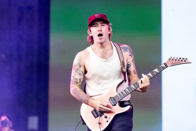 August 2, 2026, Chicago, Illinois, USA: PAT MCCRORY of Turnstile during the Lollapalooza Music Festival at Grant Park in Chicago, Illinois Chicago USA  - ZUMAs135 20260802_zap_s135_112 Copyright: xDanielxDeSloverx