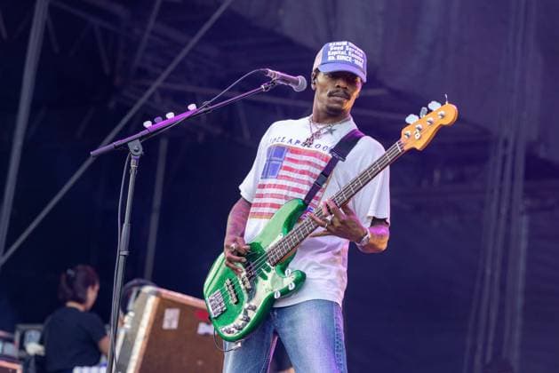 August 2, 2026, Chicago, Illinois, USA: FRANZ LYONS of Turnstile during the Lollapalooza Music Festival at Grant Park in Chicago, Illinois Chicago USA  - ZUMAs135 20260802_zap_s135_115 Copyright: xDanielxDeSloverx