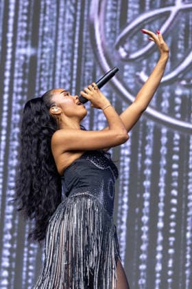 August 2, 2026, Chicago, Illinois, USA: Singer AMBER MARK during the Lollapalooza Music Festival at Grant Park in Chicago, Illinois Chicago USA  - ZUMAs135 20260802_zap_s135_155 Copyright: xDanielxDeSloverx