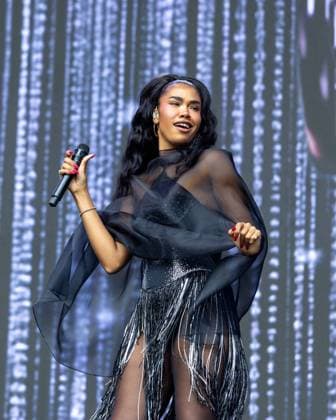 August 2, 2026, Chicago, Illinois, USA: Singer AMBER MARK during the Lollapalooza Music Festival at Grant Park in Chicago, Illinois Chicago USA  - ZUMAs135 20260802_zap_s135_153 Copyright: xDanielxDeSloverx