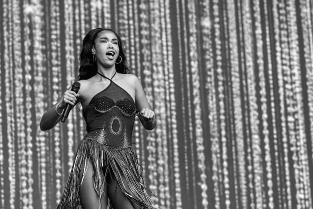 August 2, 2026, Chicago, Illinois, USA: Singer AMBER MARK during the Lollapalooza Music Festival at Grant Park in Chicago, Illinois Chicago USA  - ZUMAs135 20260802_zap_s135_158 Copyright: xDanielxDeSloverx