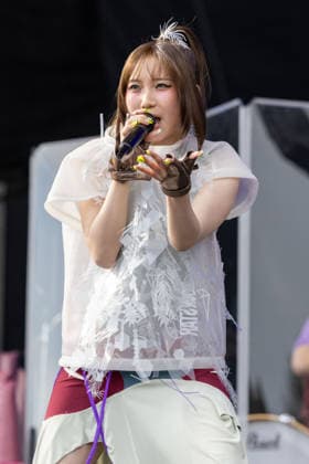 August 2, 2026, Chicago, Illinois, USA: IKURA of Japanese musical duo Yoasobi during the Lollapalooza Music Festival at Grant Park in Chicago, Illinois Chicago USA  - ZUMAs135 20260802_zap_s135_177 Copyright: xDanielxDeSloverx