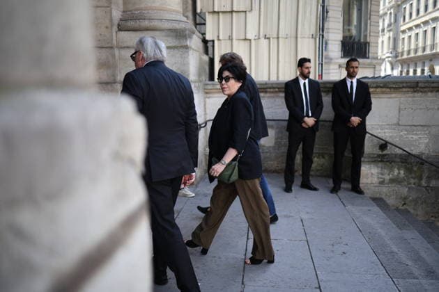 French Singer and pianist Marie-Paule Belle Funeral - Paris Liane Foly arriving at the funeral ceremony for French singer and pianist Marie-Paule Belle at Saint Roch church in Paris, France on August 3, 2026. She died from breast cancer at age 80 on July 25, 2026, in Neuilly-sur-Seine. She was best known for her 1976 hit song La Parisienne ». Photo by Raphael Lafargue ABACAPRESS.COM Paris Ile-de-France France  Copyright: xLafarguexRaphael ABACAx