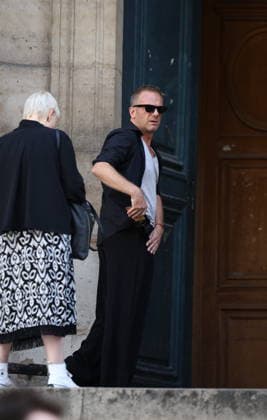 French Singer and Pianist Marie-Paule Belle Funeral - Paris Hugo Rezeda arriving at the funeral ceremony for French singer and pianist Marie-Paule Belle at Saint Roch church in Paris, France on August 3, 2026. She died from breast cancer at age 80 on July 25, 2026, in Neuilly-sur-Seine. She was best known for her 1976 hit song La Parisienne ». Photo by Raphael Lafargue ABACAPRESS.COM Paris Ile-de-France France  Copyright: xLafarguexRaphael ABACAx