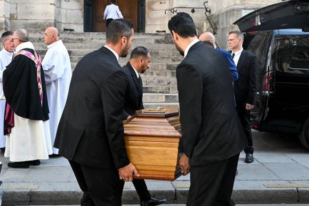 The funeral of Marie Paule Belle, who passed away at the age of 80 on July 25, will be held at Saint Roch Church in Paris 458717 2026 08 03 (no personal information provided)  Copyright: xL.Urmanx xStarfacex STAR_458717_010