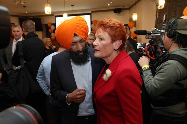 PAULINE HANSON MEET THE CANDIDATES, Pauline Hanson at a venue in Hawthorn, to Meet One Nation Candidates at a function in Melbourne, Monday, August 3, 2026. ( NO ARCHIVING MELBOURNE VICTORIA AUSTRALIA  Copyright: xDAVIDxCROSLINGx 20260803128849959567