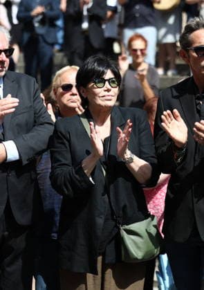 French Singer and Pianist Marie-Paule Belle Funeral - Paris Liane Foly after the funeral ceremony for French singer and pianist Marie-Paule Belle at Saint Roch church in Paris, France on August 3, 2026. She died from breast cancer at age 80 on July 25, 2026, in Neuilly-sur-Seine. She was best known for her 1976 hit song La Parisienne ». Photo by Raphael Lafargue ABACAPRESS.COM Paris Ile-de-France France  Copyright: xLafarguexRaphael ABACAx