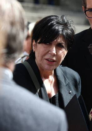 French Singer and Pianist Marie-Paule Belle Funeral - Paris Liane Foly after the funeral ceremony for French singer and pianist Marie-Paule Belle at Saint Roch church in Paris, France on August 3, 2026. She died from breast cancer at age 80 on July 25, 2026, in Neuilly-sur-Seine. She was best known for her 1976 hit song La Parisienne ». Photo by Raphael Lafargue ABACAPRESS.COM Paris Ile-de-France France  Copyright: xLafarguexRaphael ABACAx