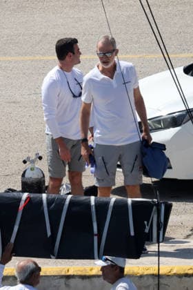 King Felipe VI Reappears in Palma de Mallorca Amid the Migration Crisis in Ceuta King Felipe VI boards a boat with his crew on August 3, 2026, in Palma de Mallorca, Spain CELEBRITIES KING ROYALTY CAR Raú Palma de Mallorca Palma de Mallorca, Spain  Copyright: xRaulxTerrelx 7700240