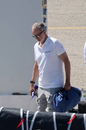 King Felipe VI Reappears in Palma de Mallorca Amid the Migration Crisis in Ceuta King Felipe VI boards a boat with his crew on August 3, 2026, in Palma de Mallorca, Spain CELEBRITIES KING ROYALTY CAR Raú Palma de Mallorca Palma de Mallorca, Spain  Copyright: xRaulxTerrelx 7700242