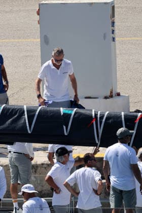 King Felipe VI Reappears in Palma de Mallorca Amid the Migration Crisis in Ceuta King Felipe VI boards a boat with his crew on August 3, 2026, in Palma de Mallorca, Spain CELEBRITIES KING ROYALTY CAR Raú Palma de Mallorca Palma de Mallorca, Spain  Copyright: xRaulxTerrelx 7700245