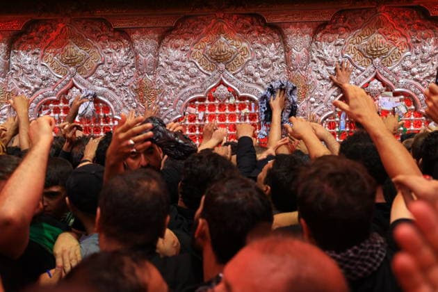 Arbaeen commemorations held in Iraq KARBALA, IRAQ - AUGUST 3: Thousands of pilgrims attend the Arbaeen commemorations marking the 40th day after the martyrdom of Imam Hussein, the grandson of the Prophet Muhammad, and his 72 companions, visited the Imam Hussein Shrine visiting in Karbala, Iraq, on August 3, 2026. Murtadha Al-Sudani Anadolu Karbala Iraq. Editorial use only. Please get in touch for any other usage.  Copyright: x2026xAnadoluxMurtadhaxAl-Sudanix