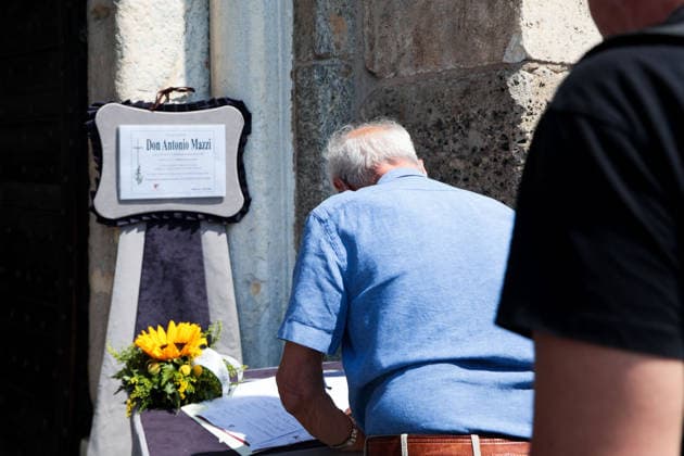 IPA87213246 - Milan: Don Mazzi™s Funeral at the Basilica of Sant™Ambrogio  Copyright: xFrancescoxEnriquezx xPoolxEnriquezxPiaggesix 87213246