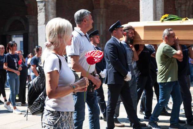 IPA87213520 - Milan: Don Mazzi™s Funeral at the Basilica of Sant™Ambrogio  Copyright: xFrancescoxEnriquezx xPoolxEnriquezxPiaggesix 87213520