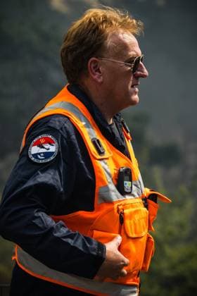 OOSTRUM - The fire department is battling a very large fire in the De Rosmolen nature reserve. Due to dry conditions, the fire was able to spread rapidly. ROB ENGELAAR ANP netherlands out - belgium out  Copyright: xx x564815187x originalFilename: 564815187.jpg