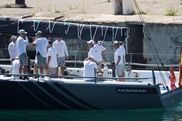 King Felipe VI makes a public appearance in Palma de Mallorca amid the migration crisis in Ceuta King Felipe VI boards the ship with his crew on 3 August 2026 in Palma de Mallorca (Spain). CELEBRITIES. 03 Aug 2026 Pictured: King Felipe VI boards the ship with his crew on 3 August 2026 in Palma de Mallorca (Spain). CELEBRITIES;KING;ROYAL FAMILY;CAR Raúl Terrel Europa Press 08 03 2026.  Copyright: xThexMegaxAgencyxEuropaxPressx xMEGAx