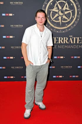Die Verräter . Gabriel Kelly anläßlich der Kino-Preview Die Verräter Staffel 4, Folge 1 am 03.08.2026 im Cinenova Köln. 20260803MWI139262 *** The Traitors with Gabriel Kelly at the movie preview for The Traitors Season 4, Episode 1 on August 3, 2026, at Cinenova Cologne 20260803MWI139262