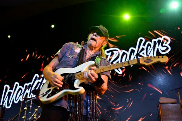 July 31, 2026 - Orlando, Florida, U.S. - Guitarist Michael Monarch of the World Classic Rockers performs in Orlando, Florida on July 31,2026. The band is made up of musician that played with legendary rock bands such as Steppenwolf, Journey, Lynyrd Skynyrd and Santana. Orlando USA  - ZUMAbk3_ 20260803_zaf_bk3_016 Copyright: xDavidxBeckerx
