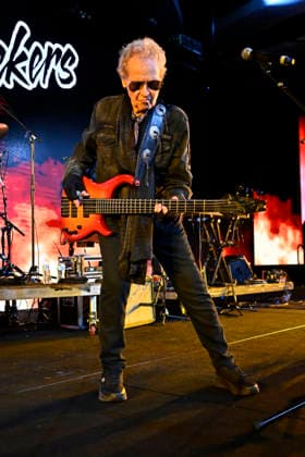 July 31, 2026 - Orlando, Florida, U.S. - Singer and bassist Nick St. Nicholas of the World Classic Rockers performs in Orlando, Florida on July 31,2026. The band is made up of musician that played with legendary rock bands such as Steppenwolf, Journey, Lynyrd Skynyrd and Santana. Orlando USA - ZUMAbk3_ 20260803_zaf_bk3_050 Copyright: xDavidxBeckerx