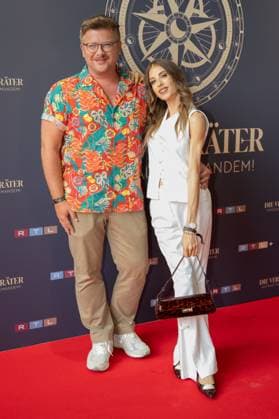 Premiere von Die Verraeter Vertraue niemandem. Philipp Fleiter und Cathy Hummels bei der Premiere der RTL Show Die Verraeter Vertraue niemandem am 02.08.2026 im Cinenova Kino in Koeln Ehrenfeld. Koeln CINENOVA Nordrhein-Westfalen *** Premiere of *Die Verraeter: Trust No One*: Philipp Fleiter and Cathy Hummels at the premiere of the RTL show *Die Verraeter: Trust No One* on August 2, 2026, at the Cinenova Cinema in Cologne-Ehrenfeld, Cologne, CINENOVA, North Rhine-Westphalia