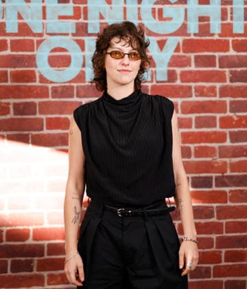King Princess arrives on the red carpet at the One Night Only New York Premiere at SVA Theater on Monday, August 3, 2026 in New York City.  NYP20260803131 JOHNxANGELILLO