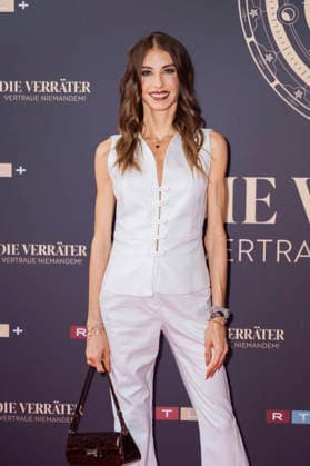 Cathy Hummels bei der Premiere der 4. Staffel der RTL Reality-Spielshow Die Verräter - Vertraue Niemandem! im Cinenova. Köln, 03.08.2026 *** Cathy Hummels at the premiere of Season 4 of the RTL reality game show *Die Verräter: Vertraue Niemandem* at Cinenova in Cologne, August 3, 2026 Foto:xT.xNgox xFuturexImagex verraeter_6809