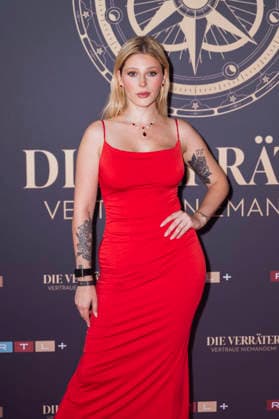 Marie Reim bei der Premiere der 4. Staffel der RTL Reality-Spielshow Die Verräter - Vertraue Niemandem! im Cinenova. Köln, 03.08.2026 *** Marie Reim at the premiere of Season 4 of the RTL reality game show *Die Verräter: Vertraue Niemandem* at Cinenova in Cologne, August 3, 2026 Foto:xT.xNgox xFuturexImagex verraeter_6826