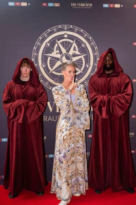 Sonja Zietlow bei der Premiere der 4. Staffel der RTL Reality-Spielshow Die Verräter - Vertraue Niemandem! im Cinenova. Köln, 03.08.2026 *** Sonja Zietlow at the premiere of Season 4 of the RTL reality game show *Die Verräter: Vertraue Niemandem* at Cinenova in Cologne, August 3, 2026 Foto:xT.xNgox xFuturexImagex verraeter_6844