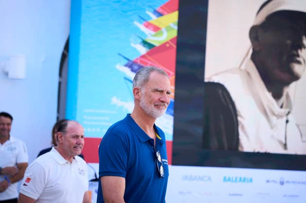August 4, 2026, Palma, Balearic Islands, Spain: King Felipe VI of Spain arrives at Real Club Nautico de Palma during 44th Copa del Rey MAPFRE Sailing Cup, day 1 on August 4, 2026 in Palma, Spain .The Spanish Navy sailing yacht Ã¢â‚¬ËœHispaniaÃ¢â‚¬â ¢ races in the 44th Copa del Rey MAPFRE Sailing Cup, replacing the Aifos, the yacht King Felipe VI has raced for nearly 20 years Palma Spain  - ZUMAg15_ 20260804_zaf_g15_010 Copyright: xJackxAbuinx