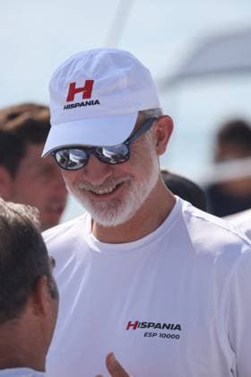King Felipe arrives at the marina in Palma de Mallorca to take part in the Copa del Rey Mapfre King Felipe VI boarding the Hispania alongside the rest of the crew on 4 August 2026 in Palma de Mallorca (Spain). KING. 04 Aug 2026 Pictured: King Felipe VI boarding the Hispania alongside the rest of the crew on 4 August 2026 in Palma de Mallorca (Spain). KING;REGATTAS;HARBOUR;SAILING;CUP Raúl Terrel Europa Press 08 04 2026.  Copyright: xThexMegaxAgencyxEuropaxPressx xMEGAx