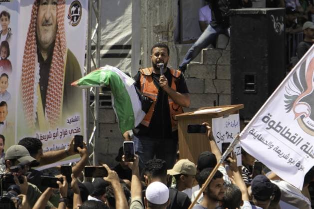 RECORD DATE NOT STATED Palestinians Hold Mass Funeral for 112 Members of One Family Killed During Gaza War (INT) Palestinians Hold Mass Funeral for 112 Members of One Family Killed During Gaza War AUGUST 4, 2026, Gaza, Palestine: Palestinians hold a funeral procession for the remains of 112 members of the Abu Naser family, who were killed in an Israeli attack during the war that began on October 7, 2023. The victims bodies were recovered after remaining beneath the rubble for months. According to local officials, the procession was the largest funeral held in the Palestinian territories since the start of the conflict. Credit: Hashem Zimmo TheNews2(Foto: Hashem Zimmo Thenews2 imago images) Palestinians Hold Mass Funeral for 112 Members of One Family Killed Durin  Copyright: xHashemxZimmox