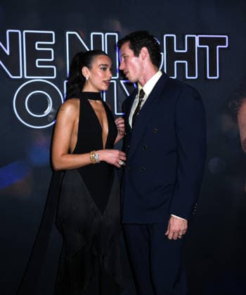 August 3, 2026, New York, Ny, United States: Dua Lipa and Callum Turner attend the New York Premiere of One Night Only . Held at SVA Theatre in New York. Zuma Press August 3, 2026. New York United States - ZUMAp281 20260803_zea_p281_052 Copyright: xPhotoxImagexPressx