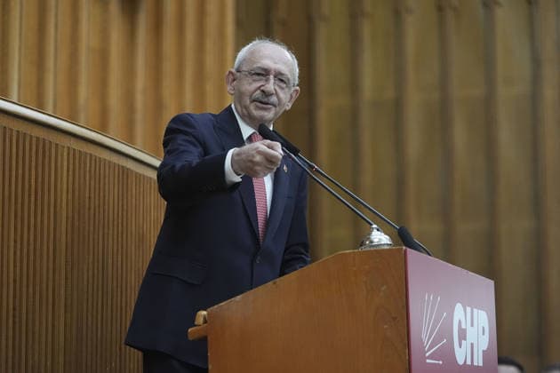 CHP Group Meeting ANKARA, TURKIYE - AUGUST 04: Leader of the Republican People s Party (CHP) Kemal Kilicdaroglu speaks during his party s group meeting at the Turkish Grand National Assembly in Ankara, Turkiye on August 04, 2026. Metin Aktas Anadolu Ankara Turkey. Editorial use only. Please get in touch for any other usage.  Copyright: x2026xAnadoluxMetinxAktasx