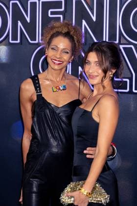 Michelle Hurd, Jacqueline Monetta at arrivals for ONE NIGHT ONLY Premiere, SVA (School for the Visual Arts) Theatre, New York, NY, August 03, 2026. Photo By: Ryan Billings Everett Collection ONE NIGHT ONLY Premiere PUBLICATIONXNOTxINxCANxCHNxFRAxITAxJPNxNORxPOLxRUSxESPxUKxUSA
