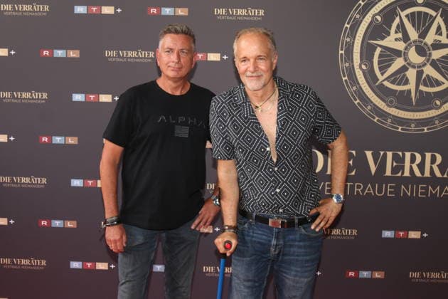 Gast und Jochen Horst bei der Premiere der 4. Staffel der RTL Reality-Spielshow Die Verräter - Vertraue Niemandem! im Cinenova. Köln, 03.08.2026 *** Gast and Jochen Horst at the premiere of Season 4 of the RTL reality game show *Die Verräter: Vertraue Niemandem* at Cinenova in Cologne, August 3, 2026 Copyright: xAgenturxMatthiasxWehnertx xM.xGränzdörferx