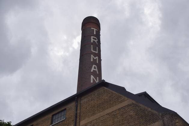 August 4, 2026, London, United Kingdom: General view of the Truman Brewery chimney as the redevelopment of the former brewery in Brick Lane is approved..The controversial plan for the new development includes a data centre, alongside offices, apartments and other spaces, and has been opposed by the Tower Hamlets council and local campaigners. London United Kingdom - ZUMAs197 20260804_aaa_s197_024 Copyright: xVukxValcicx