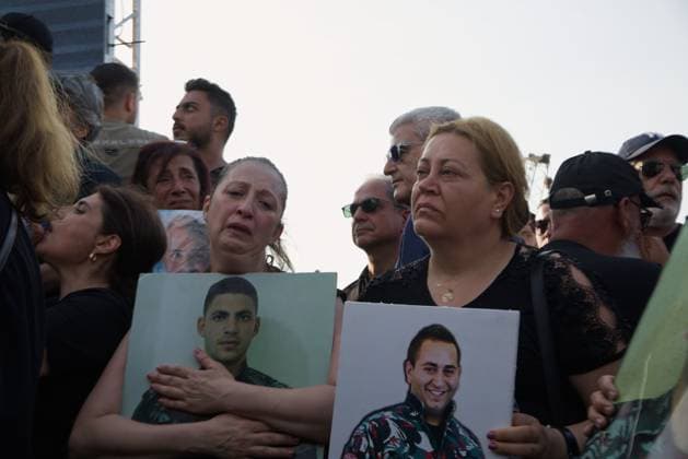August 4, 2026, Beirut, LB: BEIRUT, LEBANON - August 4: Women hold photographs of people they lost in the Aug. 4, 2020 Beirut Port explosion during commemorations for the sixth anniversary of the blast. Beirut LB - ZUMAq101 20260804_zna_q101_110 Copyright: xNicholasxFrakesx