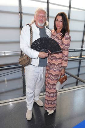 Frank Kessler mit Ehefrau Doreen Kessler bei der Premiere von SISTER ACT - DAS HIMMLISCHE MUSICAL im Bluemax Theater in Berlin am 04.08.2026 *** Frank Kessler with his wife, Doreen Kessler, at the premiere of SISTER ACT: THE HEAVENLY MUSICAL at the Bluemax Theater in Berlin on August 4, 2026