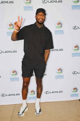 August 4, 2026, Camarillo, California, USA: Erick Hubbard at the Cedric The Entertainer 13th annual Celebrity Golf Classic at the Spanish Hills Country Club Camarillo USA - ZUMAg107 20260804_zep_g107_057 Copyright: xNinaxPrommerx