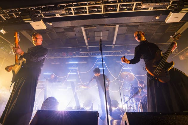 Gary Numan Gary Numan plays the first of two nights at Northampton Roadmender on 4 August 2026 as part of his summer UK club tour. Picture shows guitarist Steve Harris, bassist Tim Slade, drummer Jimmy Lucido and Gary Numan., Credit:James Berry James Berry - B4805 Avalon  Copyright: xJamesxBerryx xJamesxBerryx-xB4805x xAvalonx 1120743633