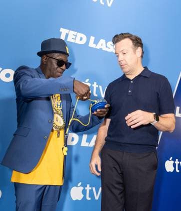 August 4, 2026, Bronx, New York, USA: Flavor Flav and Jason Sudeikis attend premiere of Apple TV Ted Lasso Season 4 at BAM Harvey Theater in New York, NY on August 4, 2026. Bronx USA - ZUMAr339 20260804_znp_r339_112 Copyright: xLevxRadinx