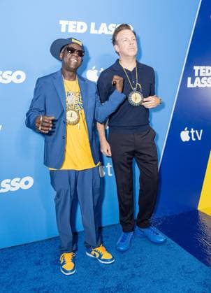 August 4, 2026, Bronx, New York, USA: Flavor Flav and Jason Sudeikis attend premiere of Apple TV Ted Lasso Season 4 at BAM Harvey Theater in New York, NY on August 4, 2026. Bronx USA - ZUMAr339 20260804_znp_r339_115 Copyright: xLevxRadinx