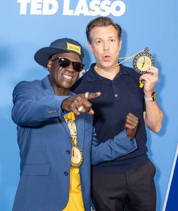 August 4, 2026, Bronx, New York, USA: Flavor Flav and Jason Sudeikis attend premiere of Apple TV Ted Lasso Season 4 at BAM Harvey Theater in New York, NY on August 4, 2026. Bronx USA - ZUMAr339 20260804_znp_r339_118 Copyright: xLevxRadinx