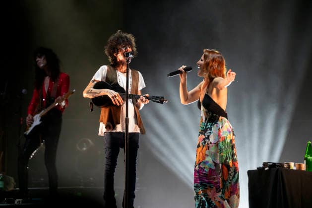 IPA87244120 - LP in La Spezia: The concert in Piazza Europa brings the International Jazz Festival to a close  Copyright: xMarinaxMazzolix xx 87244120