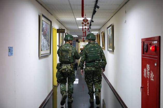 Taiwan kicks off Han-Kuang military exercises as tensions with China rise PENGHU COUNTY, TAIWAN - AUGUST 5: Taiwanese Army troops during an operation simulating a response to grey-zone attacks on key infrastructure by Chinese special agents, as part of the Han-Kuang military exercise, at a power station in Penghu County, Taiwan on August 5, 2026. The Han-Kuang exercises, which kicked off today, will last for 10-days with different unscripted drills simulating response to a possible invasion by China, amid Beijing s increasing military activities around the Taiwan Strait and the South China Sea. Daniel Ceng Anadolu Penghu County Taiwan. Editorial use only. Please get in touch for any other usage.  Copyright: x2026xAnadoluxDanielxCengx
