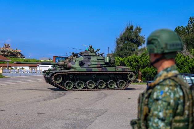 Taiwan kicks off Han-Kuang military exercises as tensions with China rise PENGHU COUNTY, TAIWAN - AUGUST 5: Taiwanese Army troops maneuver American-made M60A3 tanks as they conduct an operation simulating a response to attacks on key infrastructure by Chinese special agents, as part of the Han-Kuang military exercise, in Penghu County, Taiwan on August 5, 2026. The Han-Kuang exercises, which kicked off today, will last for 10-days with different unscripted drills simulating response to a possible invasion by China, amid Beijing s increasing military activities around the Taiwan Strait and the South China Sea. Daniel Ceng Anadolu Penghu County Taiwan. Editorial use only. Please get in touch for any other usage.  Copyright: x2026xAnadoluxDanielxCengx