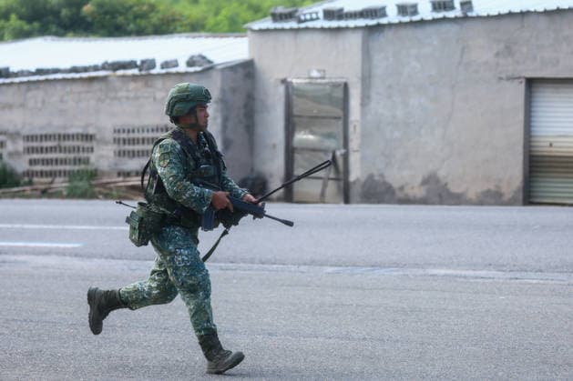Taiwan kicks off Han-Kuang military exercises as tensions with China rise PENGHU COUNTY, TAIWAN - AUGUST 5: Taiwanese Army troops conduct an operation simulating a response to grey-zone attacks on key infrastructure by Chinese special agents, as part of the Han-Kuang military exercise, at a power station in Penghu County, Taiwan on August 5, 2026. The Han-Kuang exercises, which kicked off today, will last for 10-days with different unscripted drills simulating response to a possible invasion by China, amid Beijing s increasing military activities around the Taiwan Strait and the South China Sea. Daniel Ceng Anadolu Penghu County Taiwan. Editorial use only. Please get in touch for any other usage.  Copyright: x2026xAnadoluxDanielxCengx
